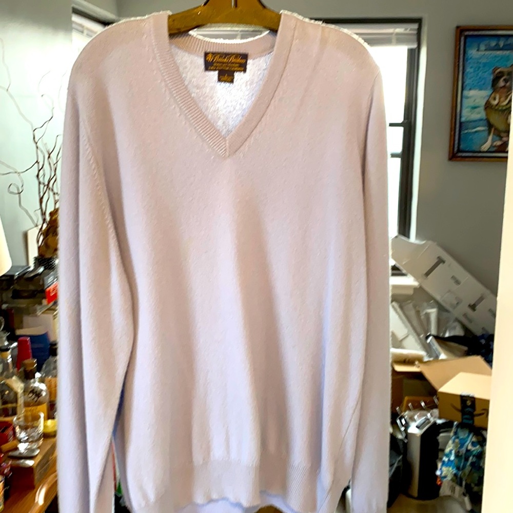 Brooks Brothers Men’s Scottish Cashmere Sweater